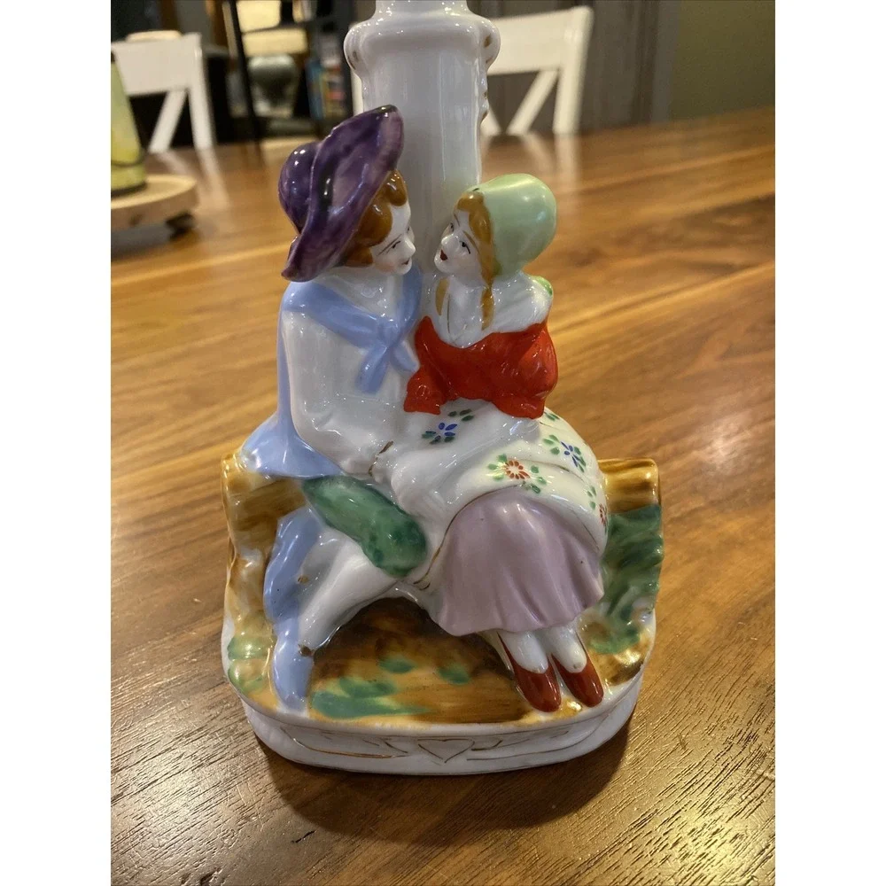 Vintage Couple Porcelain‎ Bud Vase Made In Japan
